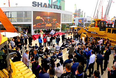 cq9电子重磅亮相2018bauma CHINA展会